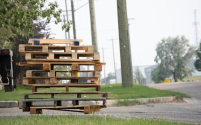 Jak zrobić ławkę z palet euro do ogrodu?