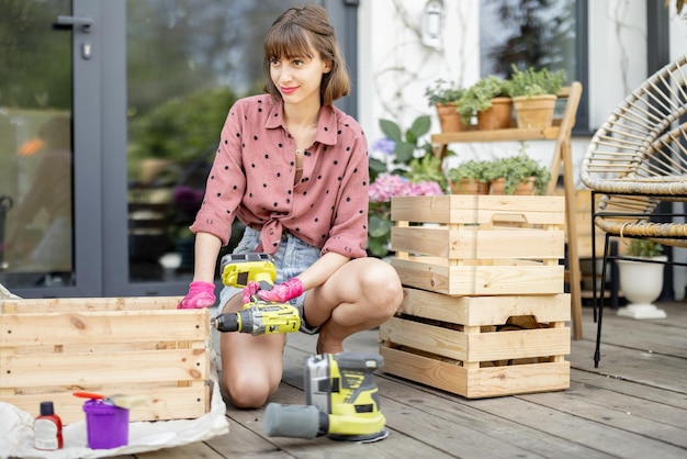 Jak zrobić meble do ogrodu samodzielnie?