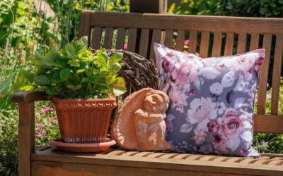 Jak uszyć poduchy ogrodowe do własnego ogrodu?