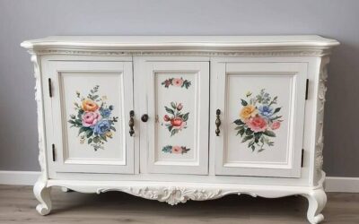 Jak pomalować komodę z płyty na biało bez smug?