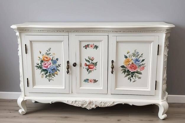 Jak pomalować komodę z płyty na biało bez smug?