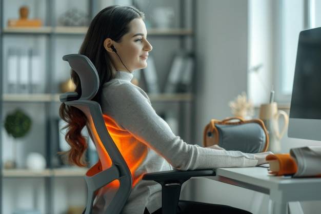 Jaki fotel na chory kręgosłup wybrać do pracy przy biurku?