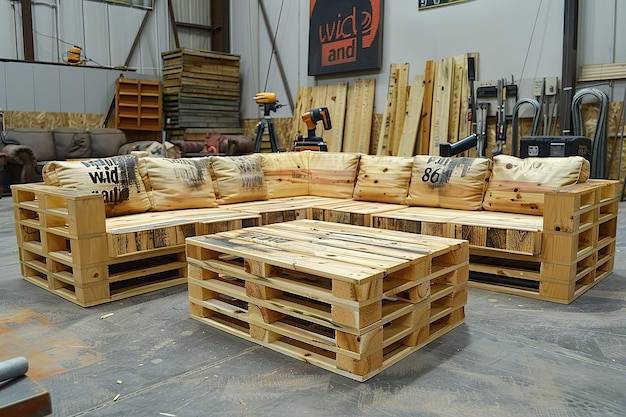 Meble z palet jak łączyć je w funkcjonalne zestawy?